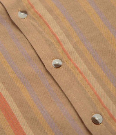 Mollusk Summer Shirt - Clay Stripe