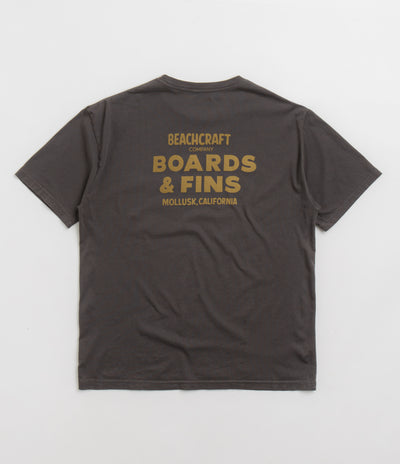 Mollusk Surf Supply T-Shirt - Faded Black