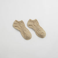 Mollusk Twist Ankle Socks - Ochre thumbnail