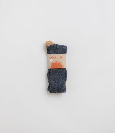 Mollusk Utility Socks - Slate Blue