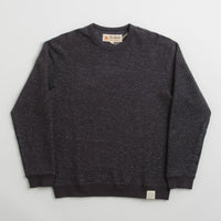 Mollusk Wave Patch Crewneck Sweatshirt - Faded Navy thumbnail