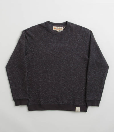 Mollusk Wave Patch Crewneck Sweatshirt - Faded Navy