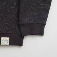 Mollusk Wave Patch Crewneck Sweatshirt - Faded Navy thumbnail