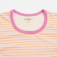 Mollusk Womens Ringer T-Shirt - Pink Stripe thumbnail