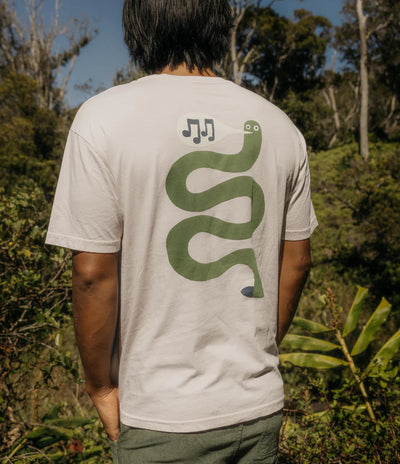 Mollusk Worm T-Shirt - Fog