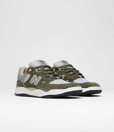 New Balance Numeric 1010 Tiago Lemos Shoes - Olive / Grey