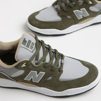 New Balance Numeric 1010 Tiago Lemos Shoes - Olive / Grey thumbnail