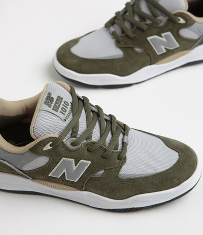 New Balance Numeric 1010 Tiago Lemos Shoes - Olive / Grey