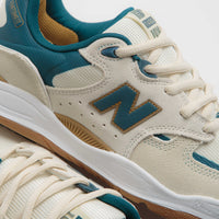 New Balance Numeric 1010 Tiago Lemos Shoes - Sea Salt /Teal thumbnail