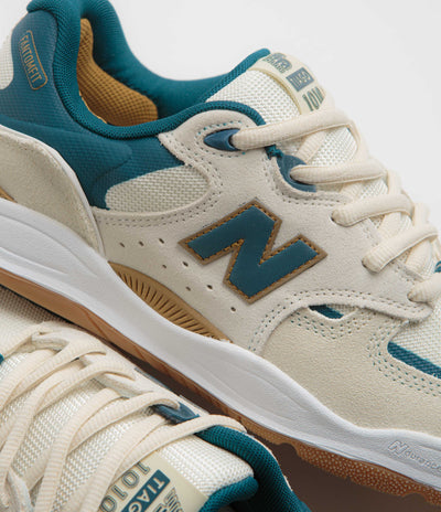 New Balance Numeric 1010 Tiago Lemos Shoes - Sea Salt /Teal