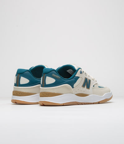 New Balance Numeric 1010 Tiago Lemos Shoes - Sea Salt /Teal