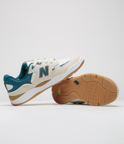 New Balance Numeric 1010 Tiago Lemos Shoes - Sea Salt /Teal