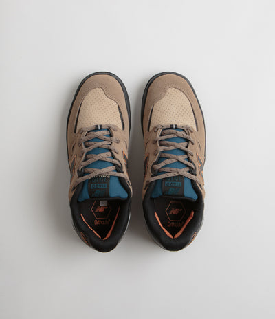 New Balance Numeric 1010 Tiago Lemos Shoes - Tan / Black