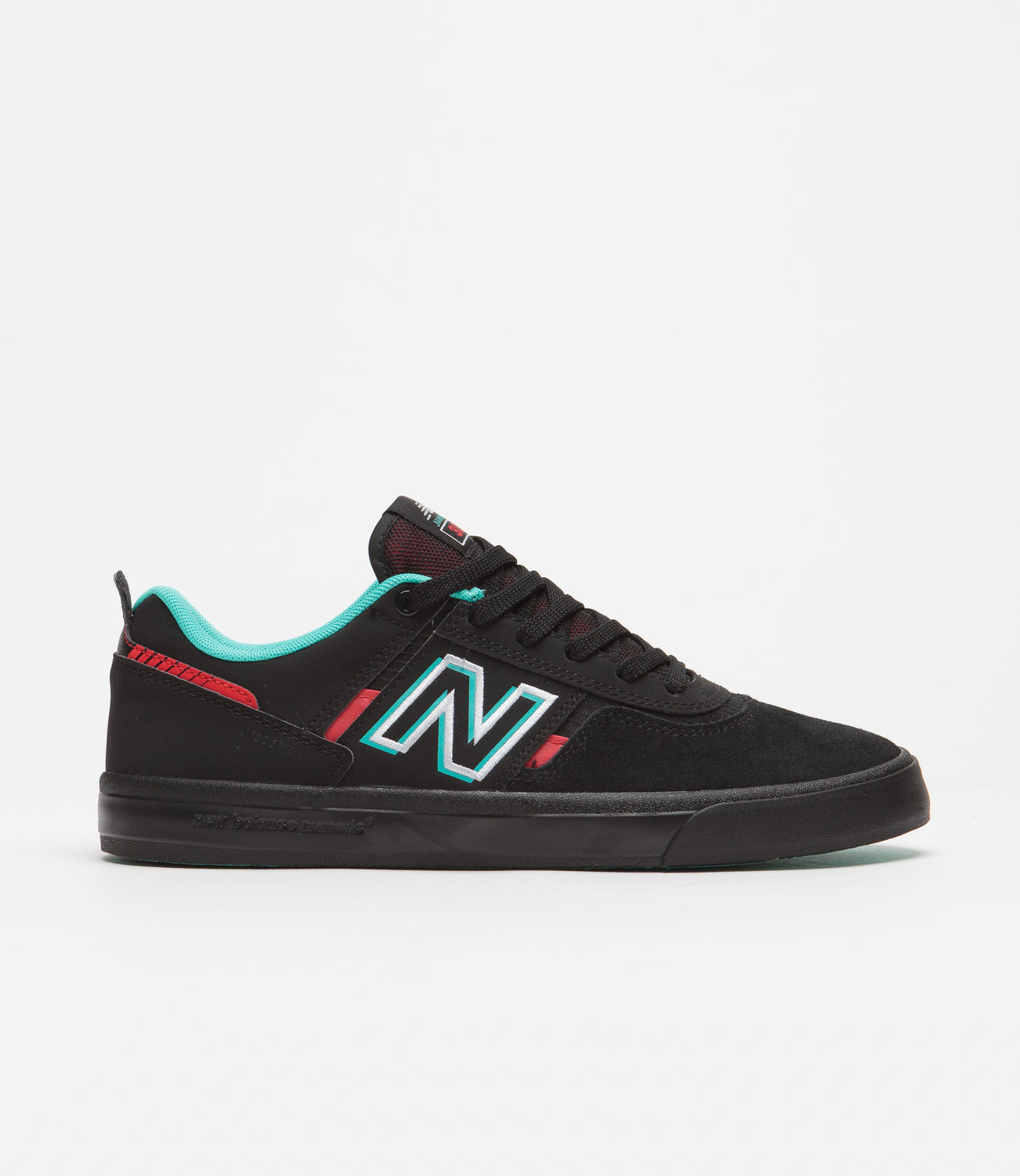 New Balance Numeric 306 Jamie Foy Shoes Black Red Black