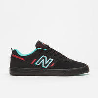 New Balance Numeric 306 Jamie Foy Shoes - Black / Red / Black thumbnail