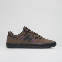 New Balance Numeric 306 Jamie Foy Shoes - Brown / Black / Purple thumbnail