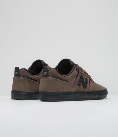 New Balance Numeric 306 Jamie Foy Shoes - Brown / Black / Purple