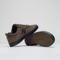 New Balance Numeric 306 Jamie Foy Shoes - Brown / Black / Purple thumbnail