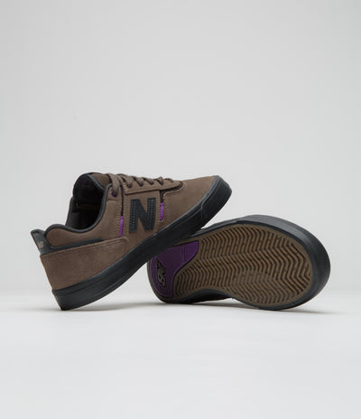 New Balance Numeric 306 Jamie Foy Shoes - Brown / Black / Purple