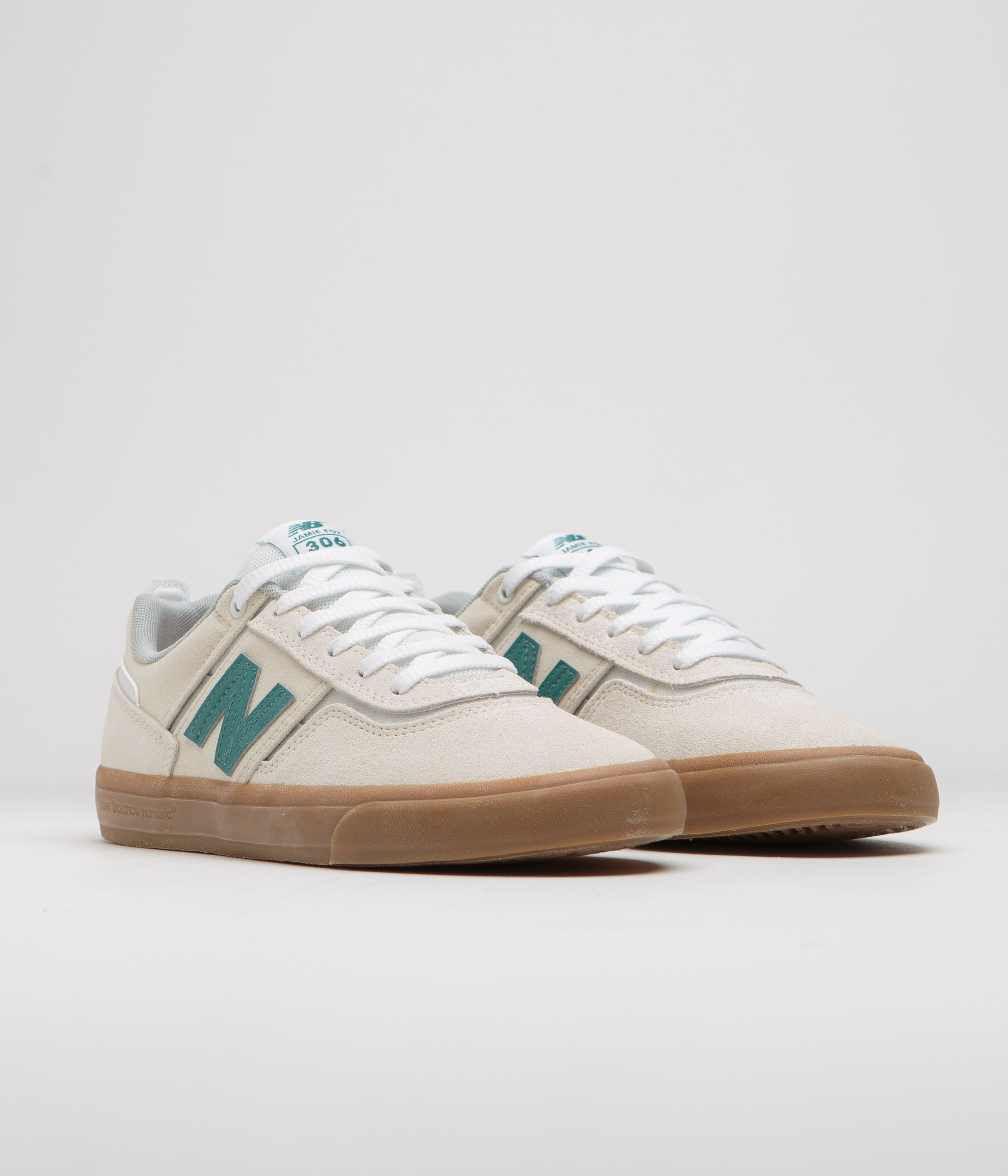 New Balance Numeric 306 Jamie Foy Shoes - Sea Salt | Flatspot