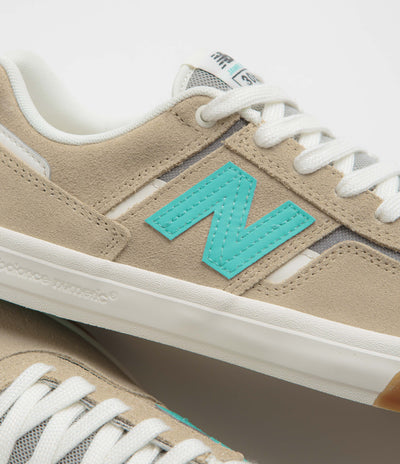 New Balance Numeric 306 Jamie Foy Shoes - Tan / Turquoise