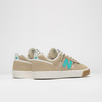 New Balance Numeric 306 Jamie Foy Shoes - Tan / Turquoise thumbnail