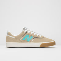 New Balance Numeric 306 Jamie Foy Shoes - Tan / Turquoise thumbnail