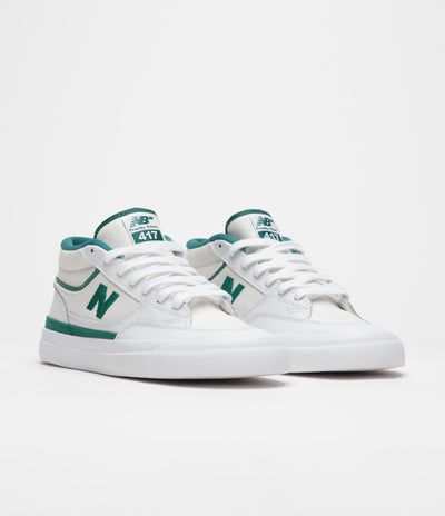 New Balance Numeric 417 Franky Villani Shoes - White / Green