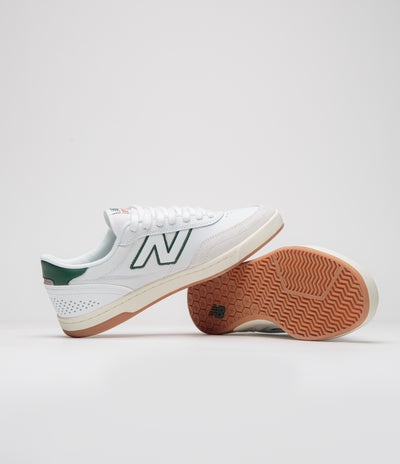 New Balance Numeric 440 Shoes - White / Green