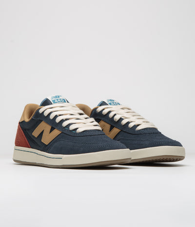 New Balance Numeric 440 V2 Shoes - Navy / Tan