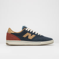 New Balance Numeric 440 V2 Shoes - Navy / Tan thumbnail