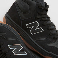 New Balance Numeric 480 Hi Shoes - Black / Gum thumbnail