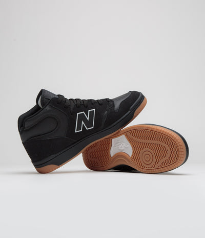 New Balance Numeric 480 Hi Shoes - Black / Gum