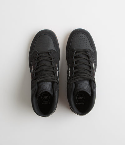 New Balance Numeric 480 Hi Shoes - Black / Gum