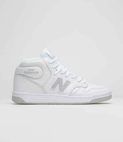 New Balance Numeric 480 Hi Shoes - White / Grey