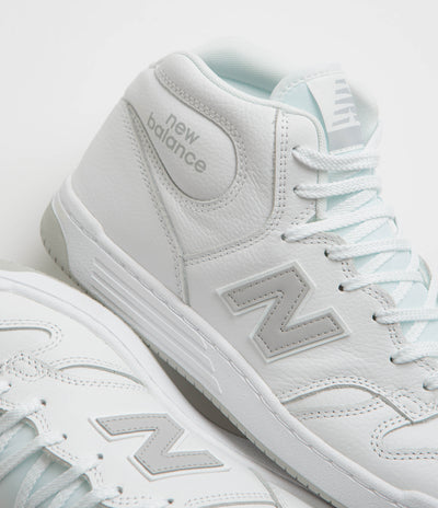 New Balance Numeric 480 Hi Shoes - White / Grey