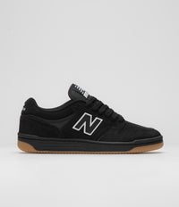 New Balance Numeric 480 Shoes - Black / Black