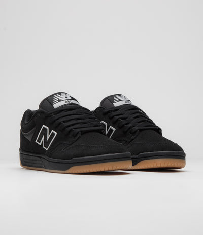 New Balance Numeric 480 Shoes - Black / Black