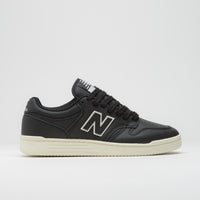 New Balance Numeric 480 Shoes - Black / Sea Salt thumbnail