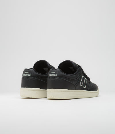 New Balance Numeric 480 Shoes - Black / Sea Salt