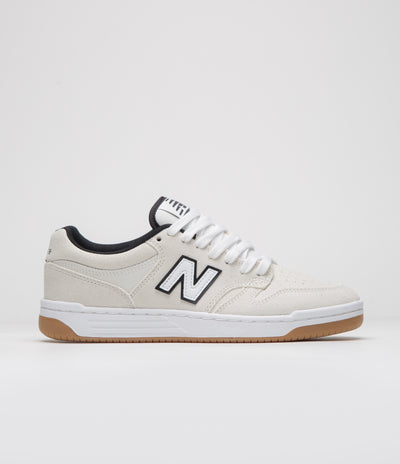 New Balance Numeric 480 Shoes - Cream / White