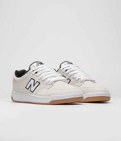 New Balance Numeric 480 Shoes - Cream / White