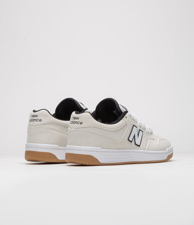 New Balance Numeric 480 Shoes - Cream / White