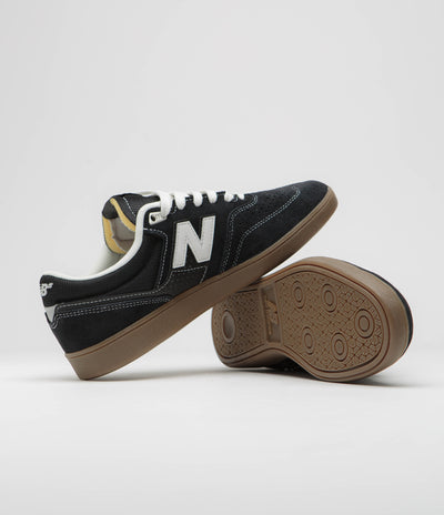 New Balance Numeric 508 Brandon Westgate Shoes - Black / Gum