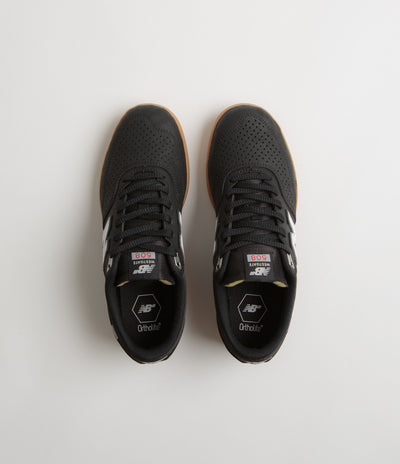 New Balance Numeric 508 Brandon Westgate Shoes - Black / Gum / Black