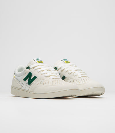 New Balance Numeric 508 Brandon Westgate Shoes - Sea Salt / Green