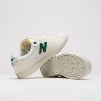 New Balance Numeric 508 Brandon Westgate Shoes - Sea Salt / Green thumbnail