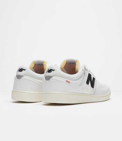 New Balance Numeric 508 Brandon Westgate Shoes - White / Black