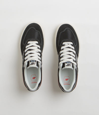 New Balance Numeric 574 Shoes - Black/ White