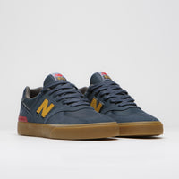 New Balance Numeric 574 Shoes - Blue Indigo / Gum thumbnail